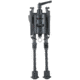 Vector Optics Carbon Fiber Swivel Spring Bipod, 6-9in, Black, RSCFS-06