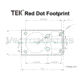 Vector Optics Frenzy 1x17x24mm Red Dot Sight, Chorme, SCRD-F19II
