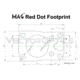 Vector Optics MAG Red Dot Riser Weaver Mount, Black, SCRA-73