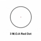 Vector Optics Nautilus 1x30mm Red Dot Sight, 3 MOA Dot Reticle, Black, SCRD-26, EDEMO2