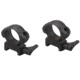 Vector Optics Quick-Release Rifle Scope Rings, 1in Tube, Picatinny/ Weaver, 21mm Height, 45 Steel, Black, SCSR-02