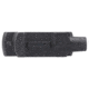 Vector Optics Quick-Release Rifle Scope Rings, 30mm Tube, Picatinny/ Weaver, 21mm Height, 45 Steel, Black, SCSR-05