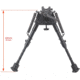 Vector Optics Rokstad Swivels Bipod, 6-9in, Black, SCBPS-04