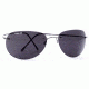 Vedalo HD Argento2 Series Aviator Style Sunglasses from Signature Line, Gunmetal Stritanium Frame, Smoke Lens  2263