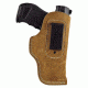 Vega Holsters IWB James Bond. Suede Holster, Brown Suede, Large Auto V IB330