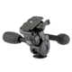 Velbon PHD-52Q 4-way Double Handle Aluminum Tripod Panhead, Black PHD-52Q