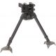 Versa-Pod 300 Series Raptor Feet NON-Pan-Tilt Bipod, 9-12in, Black, 350-824