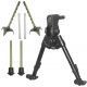 Versa-Pod BattlePack Bipod for AI Rifles, 7-9in, Black, 150-683