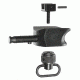 Versa-Pod Q.D. Sling Stud Bipod Adapter, Non Canting model, Black, 150-110