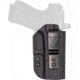 Versacarry Obsidian Essential IWB Molded Polymer Belt Holster, Glock 43, Ambidextrous Hand, Black, OBE111G43