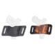 Versacarry Rapid Slide S1 OWB Ambidextrous Holster, Black, Distressed Brown