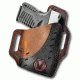 VersaCarry Underground Premium, Guardian OWB Holster, Black Vault, Water Buffalo Leather, Black/Distressed Brown, Subcompact UGB3BRN, EDEMO1