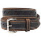 Versacarry Underground Triple-Ply Extra Heavy Duty Leather Belt, Brown Base / Vintage Black Patch, 46in, 503/46-B