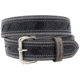 Versacarry Underground Triple-Ply Extra Heavy Duty Leather Belt, Grey Base / Vintage Black Patch, 44in, 403/44-B
