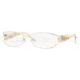 Versace Eyeglasses VE1179 with No-Line Progressive Rx Prescription Lenses 1221-5217 - Platinum 