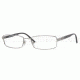 Versace VE 1156 Eyeglasses Styles - Gunmetal Frame w/Non-Rx 52 mm Diameter Lenses, 1001-5217