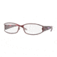 Versace VE1162 Progressive Eyeglasses Red Brick Frame / 53 mm Prescription Lenses, 1205-5316