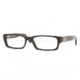 Versace VE3102 Progressive Eyeglasses - Shiny Black Frame / 52 mm Prescription Lenses, GB1-5217