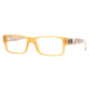 Versace VE3141 SV Prescription Eyeglasses - Honey Demo Lens Frame / 53 mm Prescription Lenses, 902-5317