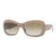 Versace VE4155B SV Prescription Sunglasses - Dark Beige Brown Gradient Frame / 55 mm Prescription Lenses, 817-13-5517