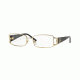 Versace VE1163M Progressive Prescription Eyeglasses 1252-52 - Pale Gold Frame