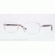 Versace VE1213 Single Vision Prescription Eyeglasses 1000-53 - Silver Frame, Demo Lens Lenses