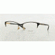 Versace VE1218 Single Vision Prescription Eyeglasses 1342-53 - Gold Frame