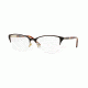 Versace VE1218 Single Vision Prescription Eyeglasses 1344-53 - Pale Gold Frame