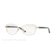 Versace VE1221 Progressive Prescription Eyeglasses 1002-52 - Gold Frame