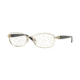 Versace VE1226B Single Vision Prescription Eyeglasses 1252-52 - Light Gold Frame
