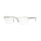 Versace VE1241 Progressive Prescription Eyeglasses 1000-54 - Silver Frame