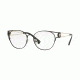 Versace VE1250 Eyeglass Frames 1009-52 - Black Frame