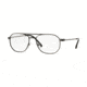 Versace VE1252 Progressive Prescription Eyeglasses 1261-53 - Matte Black Frame