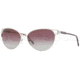 Versace VE2123B Sunglasses 10008H-5616 - Silver Frame, Violet Gradient Lenses