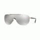 Versace VE2140 Sunglasses 10006G-40 - Silver Frame, Light Grey Mirror Silver Lenses
