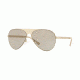 Versace VE2189 Sunglasses 1339/3-59 - Brushed Pale Gold Frame, Light Brown Lenses