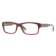 Versace VE3145 Eyeglass Frames 606-5317 - Red/Brown Horn 