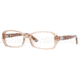 Versace VE3146B Eyeglass Frames 772-5116 - Brown Transparent 