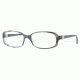 Versace VE3149B Single Vision Prescription Eyewear 933-5217 - Crystal Rule Black 