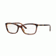 Versace VE3186 Single Vision Prescription Eyeglasses 5077-54 - Amber Havana/havana Frame