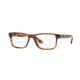 Versace VE3211 Bifocal Prescription Eyeglasses 5143-55 - Striped Havana Frame