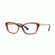 Versace VE3236 Single Vision Prescription Eyeglasses 5217-52 - Havana Frame