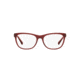 Versace VE3263B Prescription Eyeglasses, 52mm, Transparent / Red, VE3263B-5290-52-SV