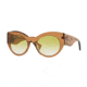 Versace VE4297A Single Vision Prescription Sunglasses VE4297A-617-8E-54 - Lens Diameter 54 mm, Frame Color Transparent Brown