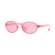 Versace VE4352 Sunglasses 5278/5-54 - Transparent Pink Frame, Pink Lenses