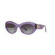 Versace VE4355B Prescription Sunglasses, 52mm, Transparent Violet, VE4355B-51603C-52-SV