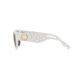 Versace VE4359 Bifocal Prescription Sunglasses, 55mm, White, VE4359-401-87-55-BI