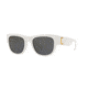 Versace VE4359 Bifocal Prescription Sunglasses, 55mm, White, VE4359-401-87-55-BI