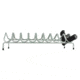 Versatile Rack 9 Gun 20.75 Inch x 5.25 Inch x 5.5 Inch Safe Handgun Rack, Gray, 20.75 InchX5.25 InchX5.5 Inch, VER201097