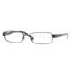 Versus VR 7067 Eyeglasses Styles Shiny Black/Silver Frame w/Non-Rx 50 mm Diameter Lenses